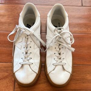 New Balance CT210 Pro Court Family White Sneakers with Gum Sole 8.5